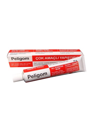 Pelikan Peligom Kuvvetli Sıvı Yapıştırıcı 90 Gr - Metal Tüp 12 Li Paket