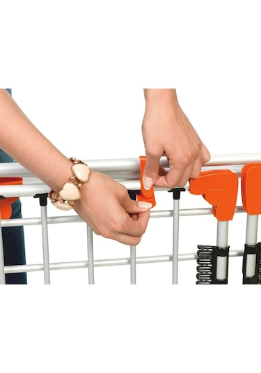 Tevalli T-Mt10 Kurudy Special Çamaşır Kurutmalık Gri - Kırmızı