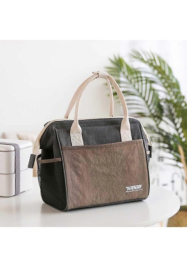 Öğle Yemeği Kutusu Çantası Sıcak Soğuk Yalıtımlı Termal Soğutucu Çanta Seyahat İş Okul Piknik Çok Renkli