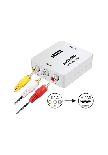 Supermarket1 Hdmı Dönüştürücü - Yüksek Çözünürlüklü Av-hdmı Aktarım, 4k Destekli