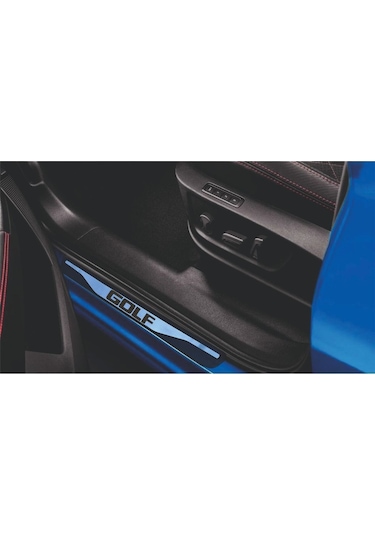 Golf 6 Kapı Eşiği 2010-2013 New Krom Kapı Eşiği 4 Parça Paslanmaz Çelik