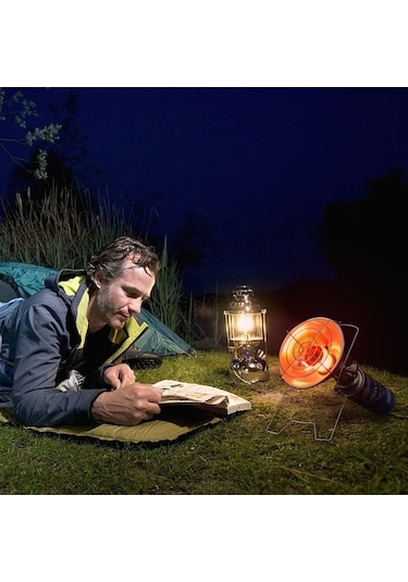 Bloomnest 1000w Taşınabilir Piezo Ateşlemeli Kamp Isıtıcısı - Uzun Gaz Tanklı, Dış Mekan Ve Acil Durum Çok Renkli Çok Renkli