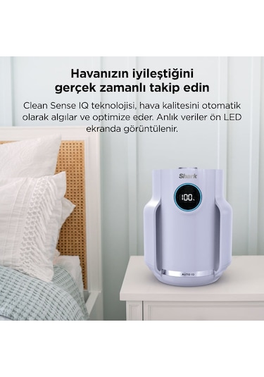 Shark Neverchange5 Compact Pro Hava Temizleyici Lavender Mor