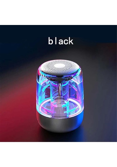 Singree Kablosuz Bluetooth Hoparlör - 7 Renkli Led Işık, Tws Stereo Ses, Taşınabilir, 8 Saat Çalma Süresi