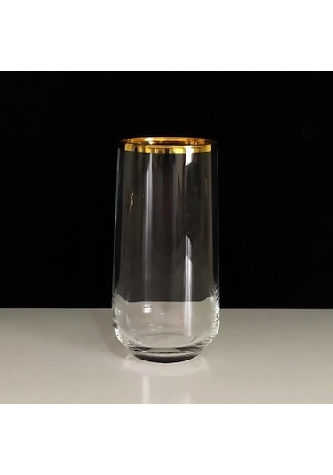 Extra Gold 31 Parça 6 Kişilik Cam Bardak Seti Beyaz