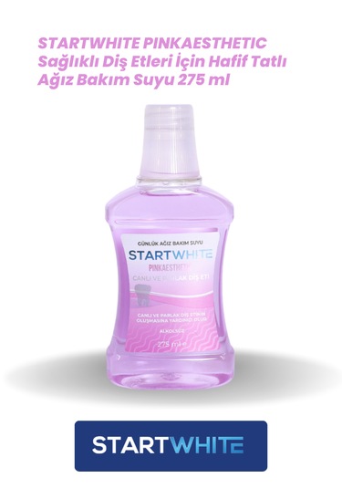 Startwhıte Pınkaesthetıc Diş Etleri İçin Hafif Tatlı Ağı