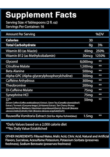 Centurion Labz God Of Thunder S7 Preworkout