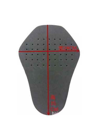 Ganzhoushop Zırh Suntek Sırtlık Pedi Omuz Motosiklet Koruma Dirsek Adet 5 Ys Siyah