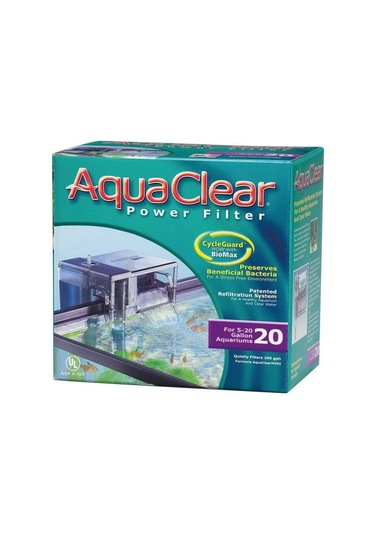 Aquaclear 20 Askı Filtre 378lt/saat