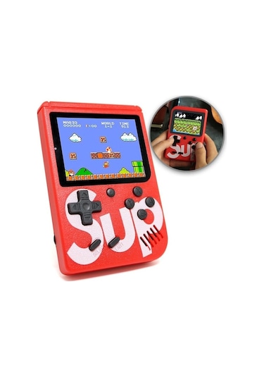Sup 400 Oyunlu 3" Mini Atari + 1 Kol (İthalatçı Garantili)