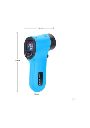 Novahub Turuncu Kızılötesi Lazer Termometre -58 İla 550 C