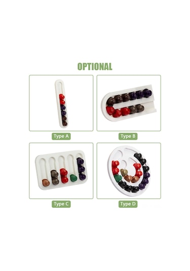 Xiyyadms Duvar Takılı Kahve Kapsülü Organizatörü, 8 Adet Kapasiteli, Akrilik Materyal, Tutarlı Ve Estetik Tasarım, Kf-a08 Modeli Beyaz