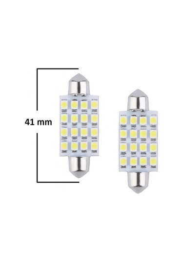 Sofit Tavan Plaka Ledi Ultra Parlak 16 Led 41mm Parlak Beyaz