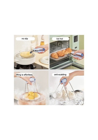 Dancemonkey 304 Lüks Çelik Kelepçe Mutfak Kase Tutacak Altın