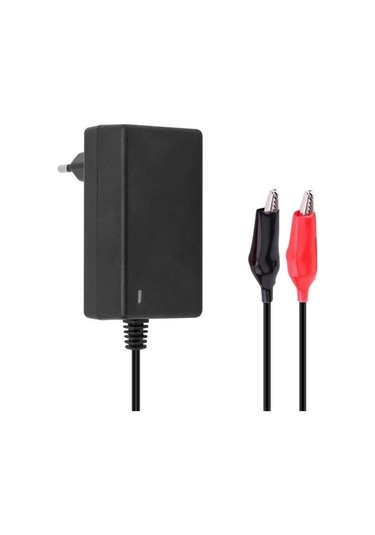 Weko 7.2 Volt - 1 Amper Krokodil Uçlu Priz Tipi Yerli Üretim Akü Şarj Adaptörü