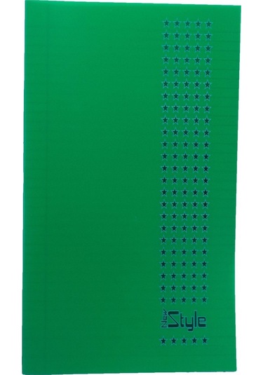 Çizgili 40 Yaprak Plastik Kapak A4 Boy Defter Gt