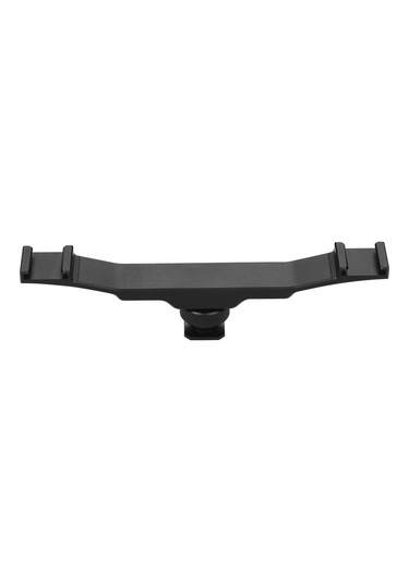 Singree Çift Soğuk Ayakkabılı Uzatma Çubuğu - Led Işık Ve Mikrofon Montajı İçin Profesyonel Kamera Aksesuarı