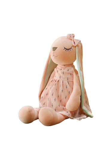 Kawaii Uyku Arkadaşım Uzun Kulak Peluş Tavşan 35 CM