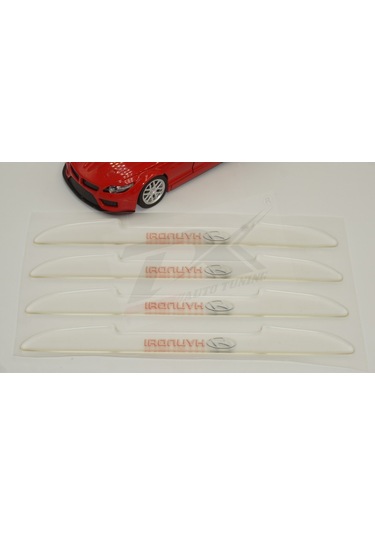 Hyundai Logo Kapı Kenarı Koruma Şeffaf Kauçuk 3M Band New Style