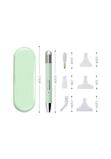 Reedark Usb Şarjlı Led Işıklı Tırnak Taşı Tutucu, Mor Renk, El Yapımı Tırnak Sanatı İçin Pratik Araç