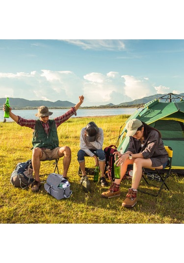 Yifomall Küçük Boylu Dış Mekan İçin Isı Yalıtımlı Çantalar - Siyah/koyu Mavi/gri/gül Kırmızısı Seçenekleriyle Piknik, Kamp, Alışveriş Ve Daha Fazlası İçin Uygun Koyu Mavi