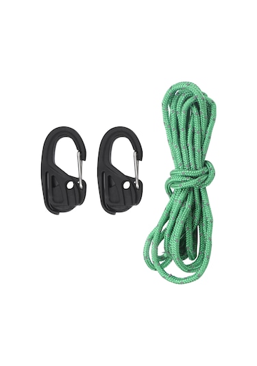 Xindoker Plastik Kordon Gerginleştirici Seti - Tek Elle Kordonları Sabitle, Kamp Çadırı Ve Perde İçin Hızlı Bağlama Aracı Diğer