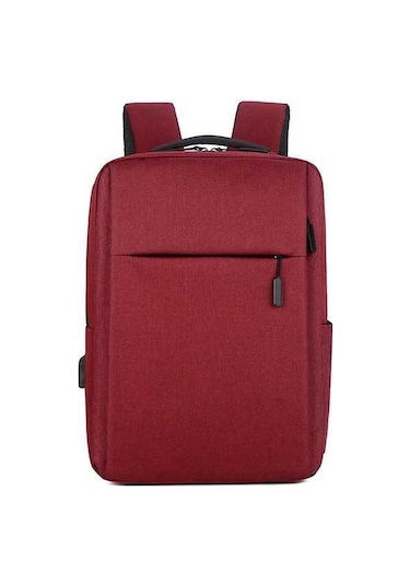 Reedark 14l Koyu Kırmızı Dizüstü Bilgisayar İş Sırt Çantası Profesyonel Diğer