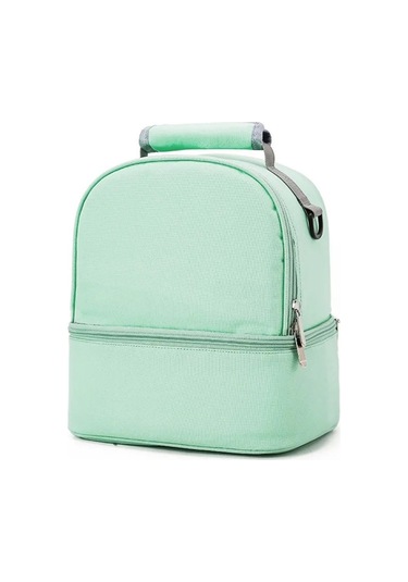 Jialan Portatif Anne Ve Bebek Çantası Yalıtımlı Soğutmalı Çanta Yeşil