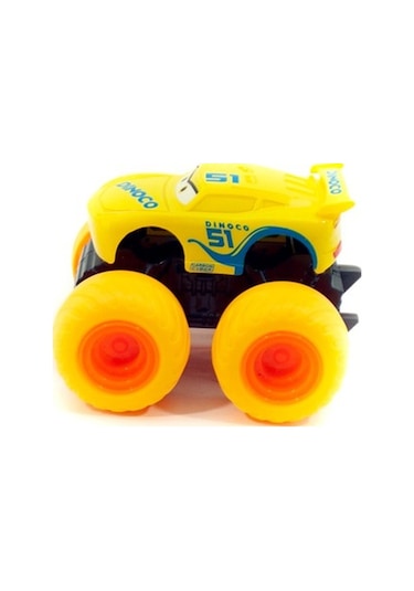 Erzi Şimşek Cars 10 Cm Sürtmeli Araba Sarı