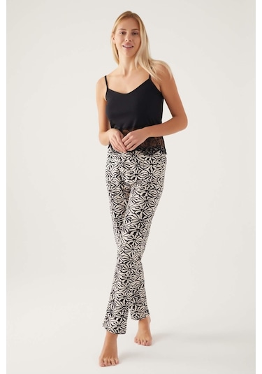 Pierre Cardin Kadın Vanilya Kısa Kol 3'lü Pijama Takımı 8790 001