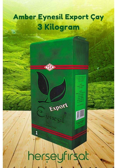 Amber Eynesil Export Özel Siyah Çay 3 KG