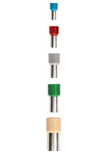 Ve6012 6.3 Mm Yeşil Izoleli Tek Girişli Yüksük - 10 Adet
