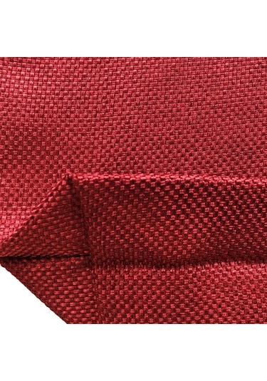 Hasır Dokulu Körüklü Kadın Kol Ve Omuz Çantası  Kırmızı-1415