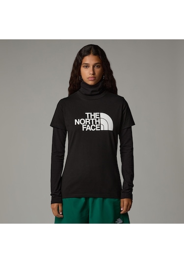 The North Face W Ss Easy Tee Kadın T-shirt-29928 Siyah