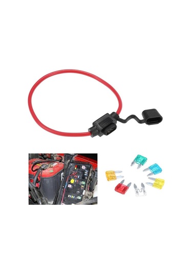 Jms Araba Otomotiv Hat İçi Mini 12V 30A 6 Sigortalı Blade Sigorta Tutucu