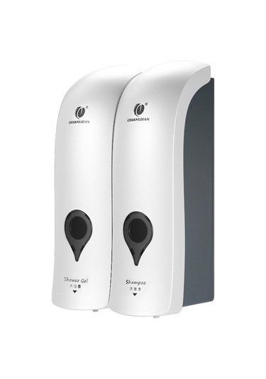 Chuangdıan 300 Ml Çift Kafa Manuel Sabunluk Beyaz Diğer