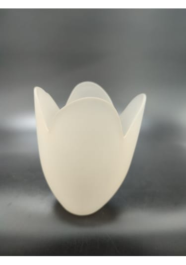 Avize Camı.somon Renkte. Mum Ampule Göre E.14 Açık Somon