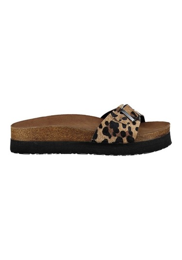 Fox Shoes Leopar Kadın Terlik D777824402