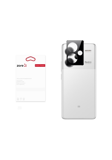 Xiaomi Redmi Note 13 Pro Plus 5g Uyumlu Zore 3d Kamera Camı-siyah