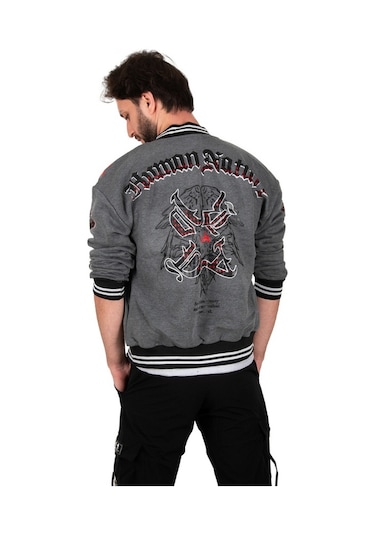 Deepsea Erkek Antrasit Çıtçıtlı Kolej Mont 2304764 Antrasit