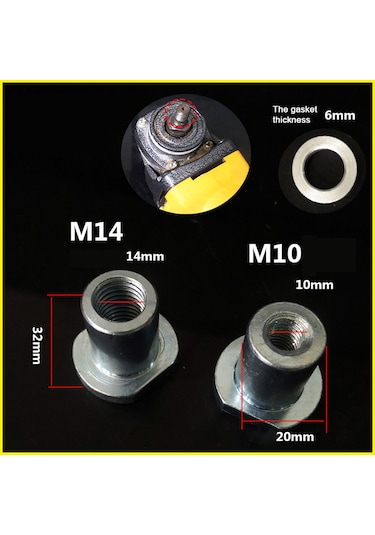 Xindoker M10 Tipi 100'lü Açı Taşlama Makinesi Uyumlu, Su Ekleyebilen, Çoklu Blatlı Tozsuz Yonga Kesici Adaptör
