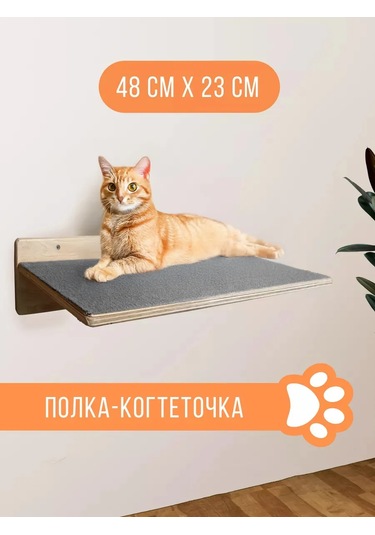 Go Cats Duvara Montajlı Kedi Yatağı Rafı 388214107