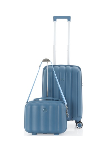 Mçs Polipropilen 2li Valiz Seti Kabin & Makyaj V305 S21yy1000073-set 10227 Çok Renkli