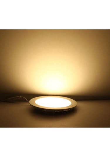 Ap01-00900 9w Yuvarlak Sıva Altı Led Panel 3000k Günışığı Diğer