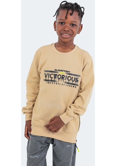 Slazenger DUNA IN Çocuk  Bej Sweatshirt