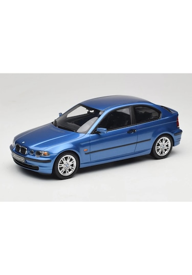 1:18 Otto 2002 Bmw E46 318 Ti Compact Estoril Blue