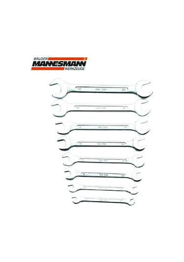 Mannesmann 110-08 Dın Açık Ağız Anahtar Takımı - 8 Parça 6-22Mm N11.11310