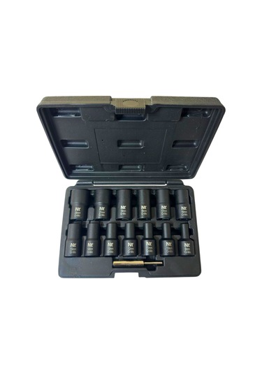 Nt Tools Ntzsetbs12 1/2 Altı Köşe Yalama Somun Sökme Seti 14 Parça
