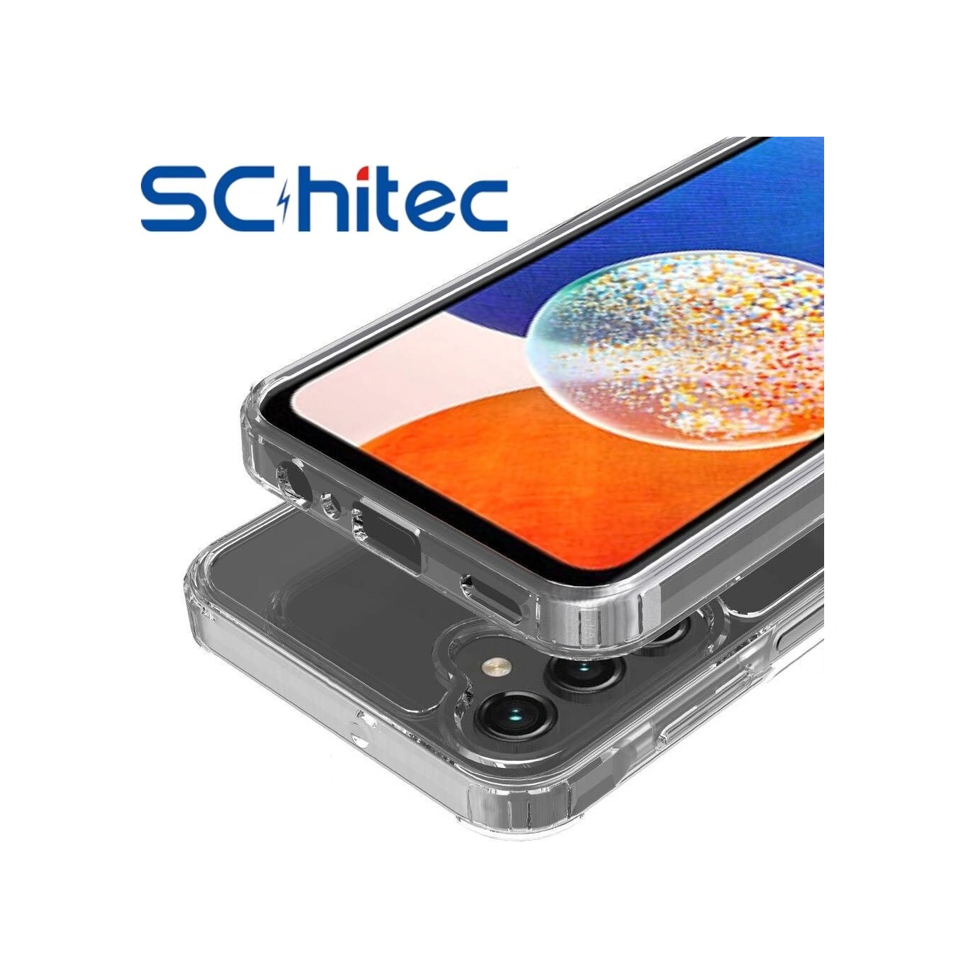 Schitec Samsung Galaxy S25 Magsafe Özellikli Şeffaf Kılıf