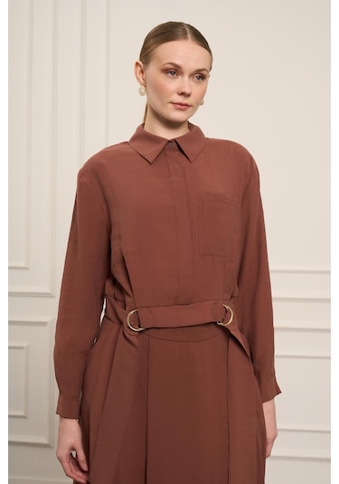 Ftz Women Kadın Modal Etekli Takım Bakır 30714 Bakır